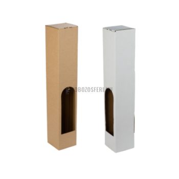 Pálinkás doboz 1 ablakos  6,3x6,3x36 mikrohullám